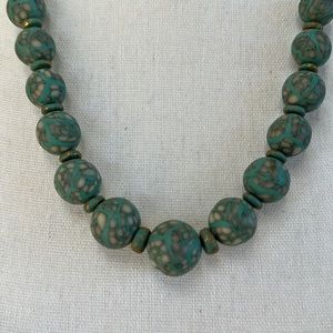 Unique Boho Bead Necklace